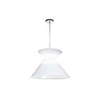 Dainolite PAT-181P-PC-790 Patricia 1-Light 100W Polished Chrome Drum Pendant