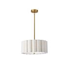 Dainolite PCA-163P-AGB-FX Pacifica 3-Lights 180W Flax LED Pendant