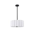 Dainolite PCA-163P-MB-WH Pacifica 1-Light 180W White LED Pendant