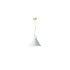 Dainolite PCN-161P-AGB-790 Princeton 1-Light 100W White Incandescent Pendant
