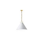 Dainolite PCN-241P-AGB-790 Princeton 1-Light 100W White Incandescent Pendant