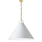 Dainolite PCN-321P-AGB-790 Princeton 1-Light 100W White Incandescent Pendant