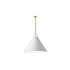 Dainolite PCN-321P-AGB-790 Princeton 1-Light 100W White Incandescent Pendant