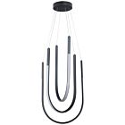 Dainolite PCR-1654LEDP-MB Pacari 54W Matte Black Pendant
