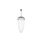 Dainolite PEA-2020LEDP-MB Perla 20W Matte Black Pendant
