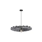 Dainolite PGD-311P-MB-500 Plegado 1-Light 100W Grey Incandescent Pendant
