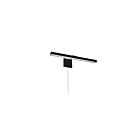 Dainolite PIC222-24LED-MB 10W 3-Lights Matte Black LED Picture Light