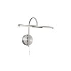 Dainolite PICLED-152-SC 3W 2-Lights Satin Chrome LED Picture Light