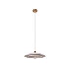 Dainolite PIM-171P-MW Pima 1-Light 60W Matte White LED Pendant