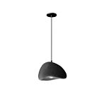 Dainolite PLR-151P-MB Pilar 1-Light 60W Matte Black LED Pendant