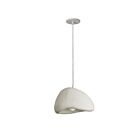 Dainolite PLR-151P-MLN Pilar 1-Light 60W Matte Linen LED Pendant