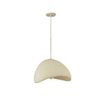 Dainolite PLR-191P-MBG Pilar 1-Light 60W Matte Beige LED Pendant