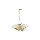 Dainolite PLR-353P-MBG Pilar 3-Lights 180W Matte Beige LED Pendant