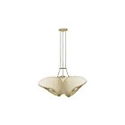 Dainolite PLR-353P-MBG Pilar 3-Lights 180W Matte Beige LED Pendant