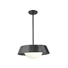 Dainolite PLT-1610LEDP-MB Palatine 15W Matte Black LED Pendant