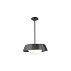 Dainolite PLT-1610LEDP-MB Palatine 15W Matte Black LED Pendant