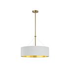Dainolite PLV-224C-AGB-692 Pallavi 4-Lights 400W Incandescent 1-tier Chandelier