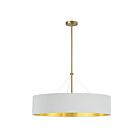 Dainolite PLV-304C-AGB-692 Pallavi 4-Lights 400W Incandescent 1-tier Chandelier