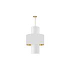 Dainolite POA-224P-AGB-692-790 Patrona 4-Lights 240W White LED Pendant