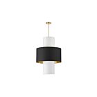 Dainolite POA-224P-AGB-698-790 Patrona 4-Lights 240W Black LED Pendant