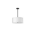 Dainolite POR-224P-MB-WH Porscha 4-Lights 240W White Incandescent Pendant