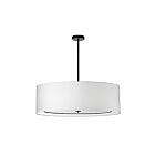 Dainolite POR-406P-MB-WH Porscha 6-Lights 600W White Incandescent Pendant