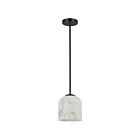 Dainolite PRC-71P-MB Patrice 1-Light 60W Alabaster LED Pendant