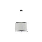 Dainolite PRD-243P-MB Prudy 4-Lights 400W White LED Pendant