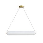 Dainolite PRI-4236LEDHP-AGB Peri 36W Aged Brass Pendant