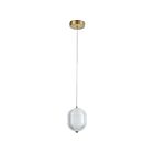 Dainolite PRI-67LEDP-AGB Peri 7.5W Aged Brass Pendant