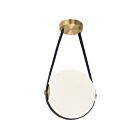 Dainolite PRS-1215LEDP-AGB Persis 12W White Pendant