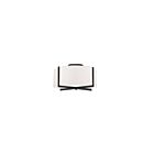 Dainolite Preston PST-153SF-MB-WH 3 Lights White 180W Incandescent Semi-Flush Mount