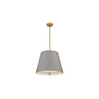 Dainolite PST-184P-AGB-GRY Preston 4-Lights 240W Grey LED Pendant
