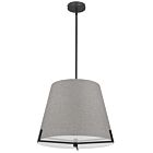 Dainolite PST-184P-MB-GRY Preston 4-Lights 240W Grey LED Pendant