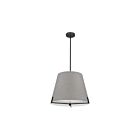 Dainolite PST-184P-MB-GRY Preston 4-Lights 240W Grey LED Pendant
