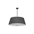 Dainolite PST-324P-MB-BK Preston 4-Lights 240W Black LED Pendant