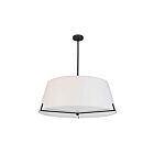 Dainolite PST-324P-MB-WH Preston 4-Lights 240W White LED Pendant