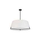 Dainolite PST-324P-MB-WH Preston 4-Lights 240W White LED Pendant