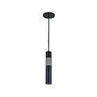Dainolite PSW-121P-MB-SC Passwell 1-Light 50W Matte Black LED Pendant
