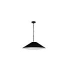 Dainolite PSY-L-MB-797 Paisley 1-Light 100W Black Incandescent Pendant