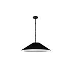 Dainolite PSY-L-MB-797 Paisley 1-Light 100W Black Incandescent Pendant
