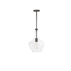 Dainolite PTL-101P-MB Petalite 1-Light 100W Clear Incandescent Pendant