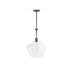 Dainolite PTL-121P-MB Petalite 1-Light 100W Clear Incandescent Pendant