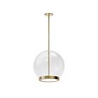 Dainolite PTS-1215LEDP-AGB Picotas 15W Aged Brass LED Pendant