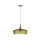 Dainolite PXE-161P-AGB Pixie 1-Light 60W Aged Brass LED Pendant