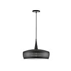 Dainolite PXE-161P-MB Pixie 1-Light 60W Matte Black LED Pendant