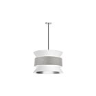 Dainolite QUA-244P-WH-GRY Questa 4-Lights 240W White LED Pendant