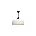 Dainolite RAC-161P-MB Rachana 1-Light 60W White LED Pendant