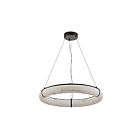 Dainolite RBN-2768LEDP-MB-ALB Reuben 1-Light 63W Faux Alabaster LED Pendant