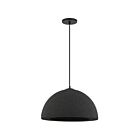 Dainolite REE-161P-MB Reese 1-Light 60W Matte Black LED Pendant